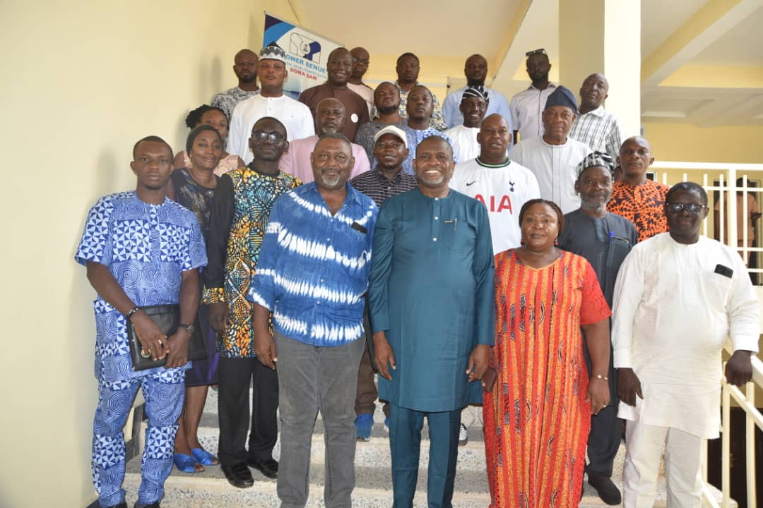 COURTESY VISIT ON THE MANAGING DIRECTOR(MD) LOWER BENUE RIVER BASIN DEVELOPMENT AUTHORITY MAKURDI